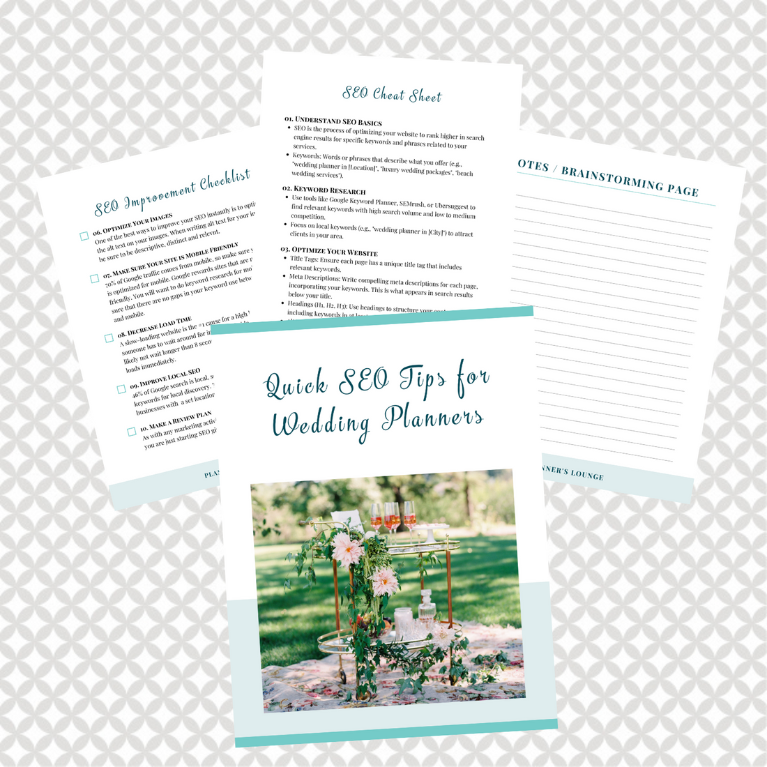 SEO Tips & Checklist for Wedding Planners