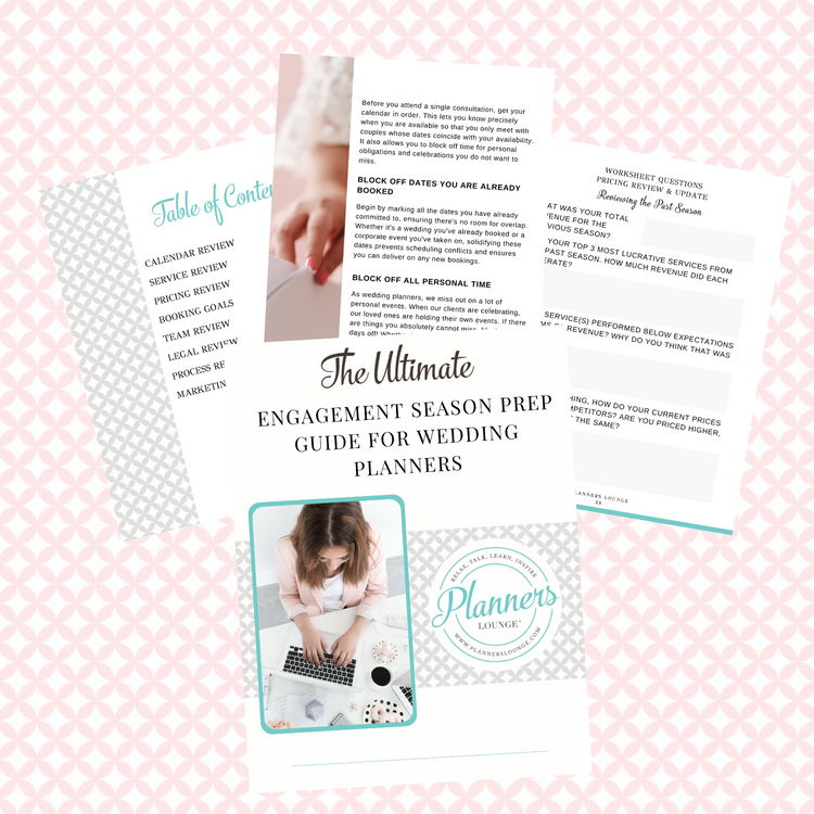 The Ultimate Engagement Season Prep Guide for Wedding Planners ...