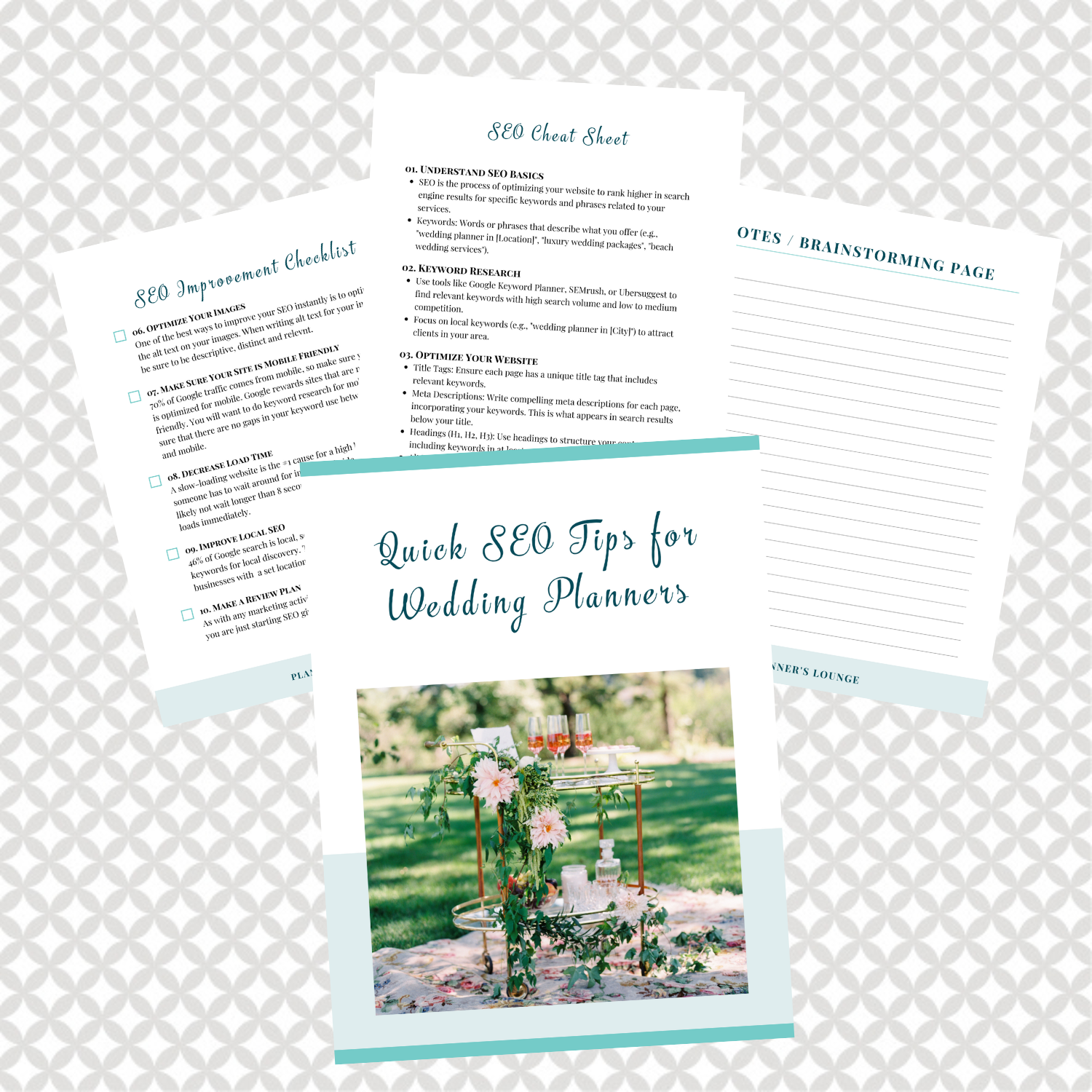 SEO Tips &amp; Checklist for Wedding Planners