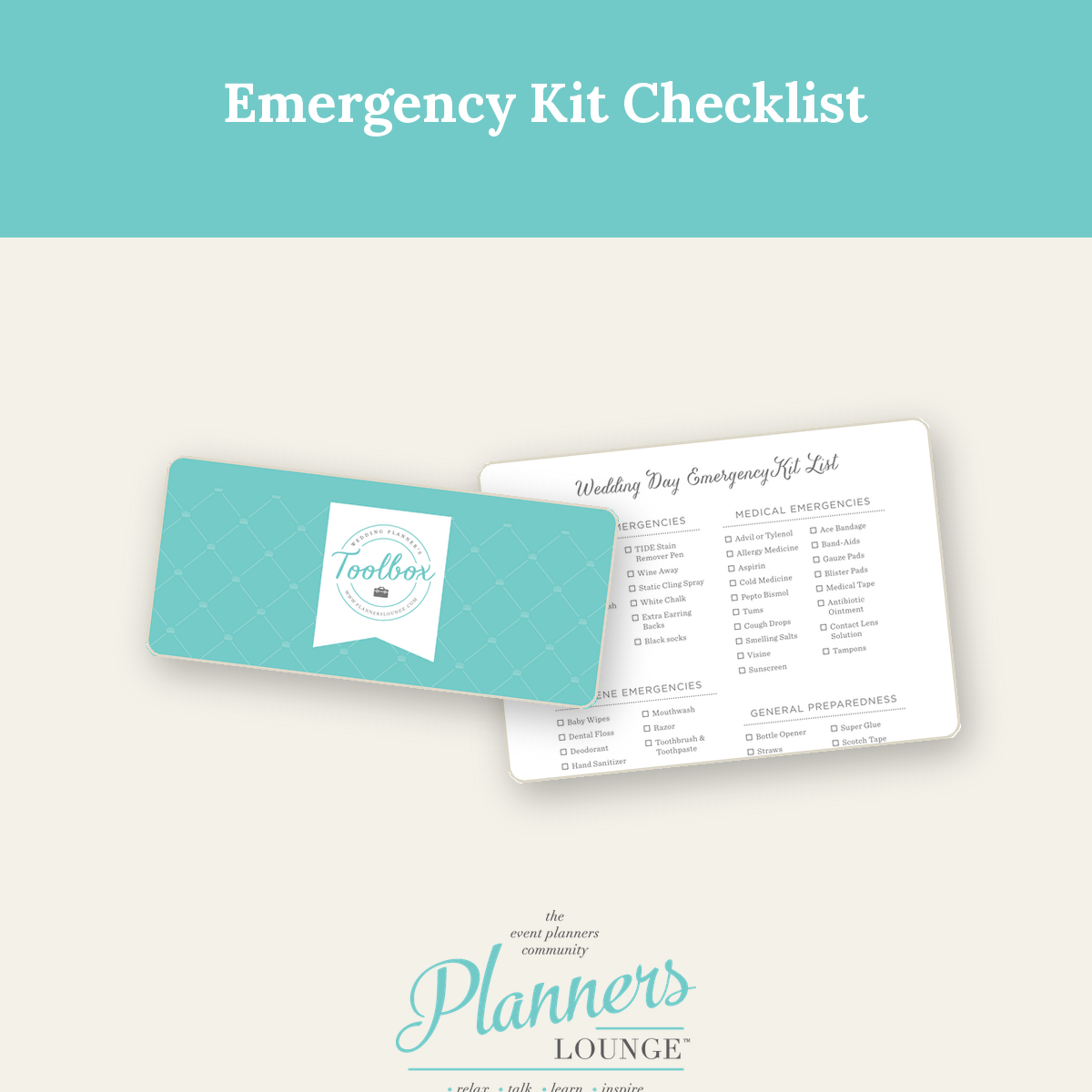 Emergency Kit Checklist